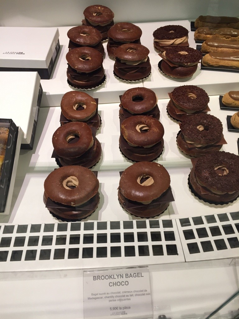 Bagel au chocolat
