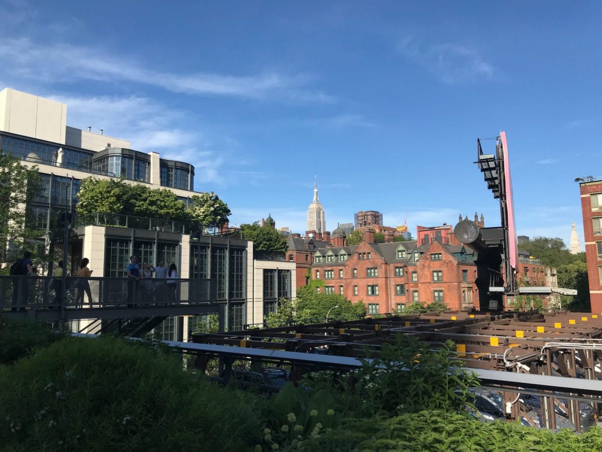 Vue de la Highline, ancienne voie ferré réhabilité en balade urbaine - Blog que faire à chelsea ? Visiter new york avec new york off road et retrouver toutes nos adresses