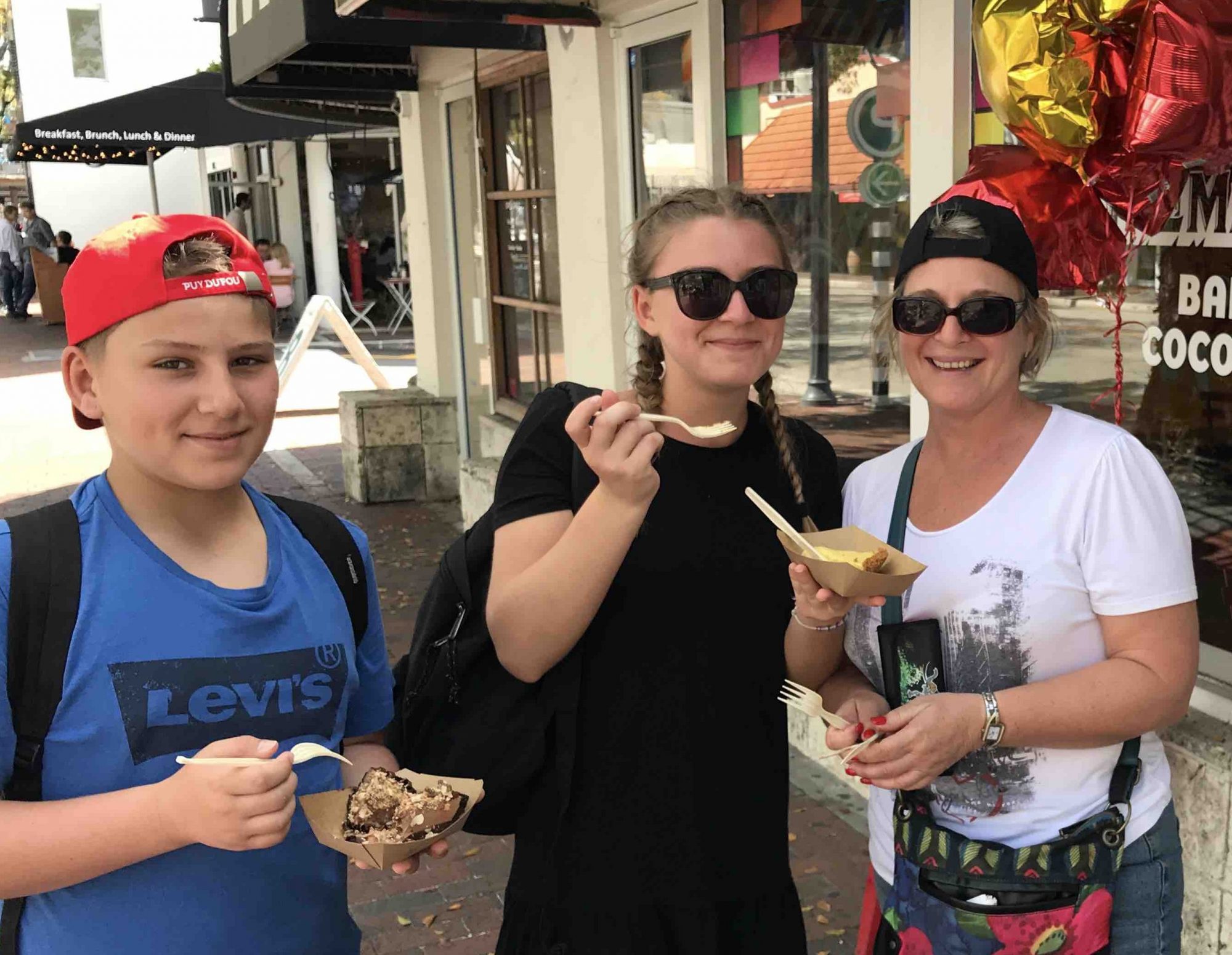 famille au goûter key lime pie gourmandises glace jus de fruits little havana coconut grove visiter miami en famille enfant a la plage miami off road