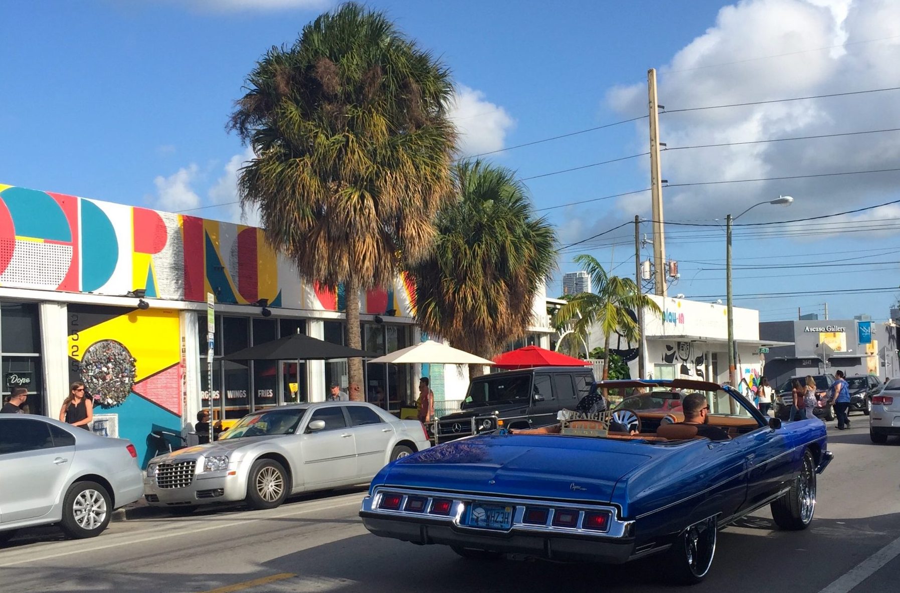 Wynwood très fréquenté en saison haute