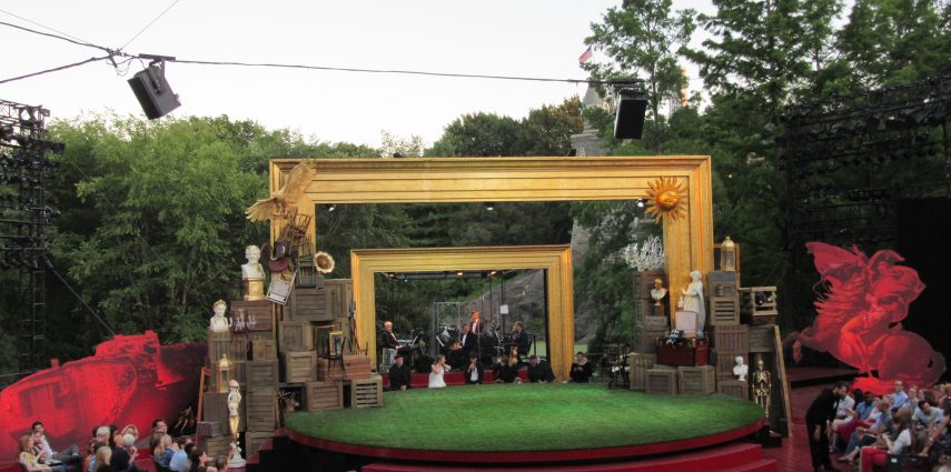 Après 2 ans de tentative, j'ai enfin réussi à avoir des tickets pour la représentation de Cymbeline, de Shakespeare la semaine dernière à Central Park. Sublime spectacle à ne pas manquer !
