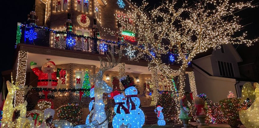 Les sublimes maisons des quartiers de Dyker Heights et Bay Ridge sont décorées tout le mois de décembre !